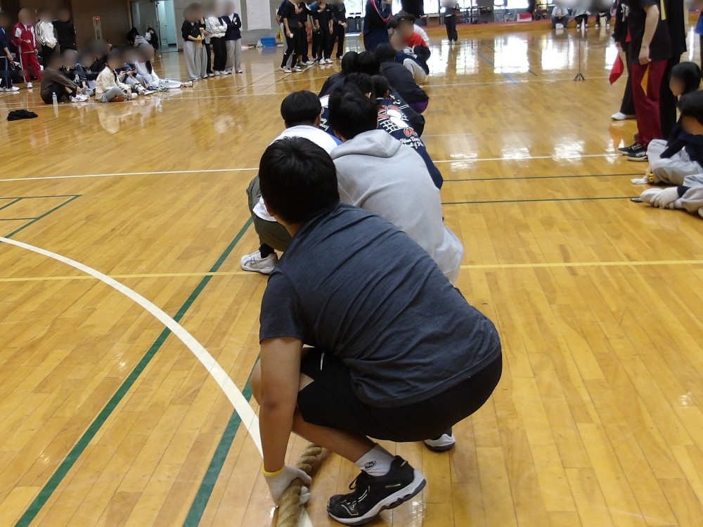 綱引き